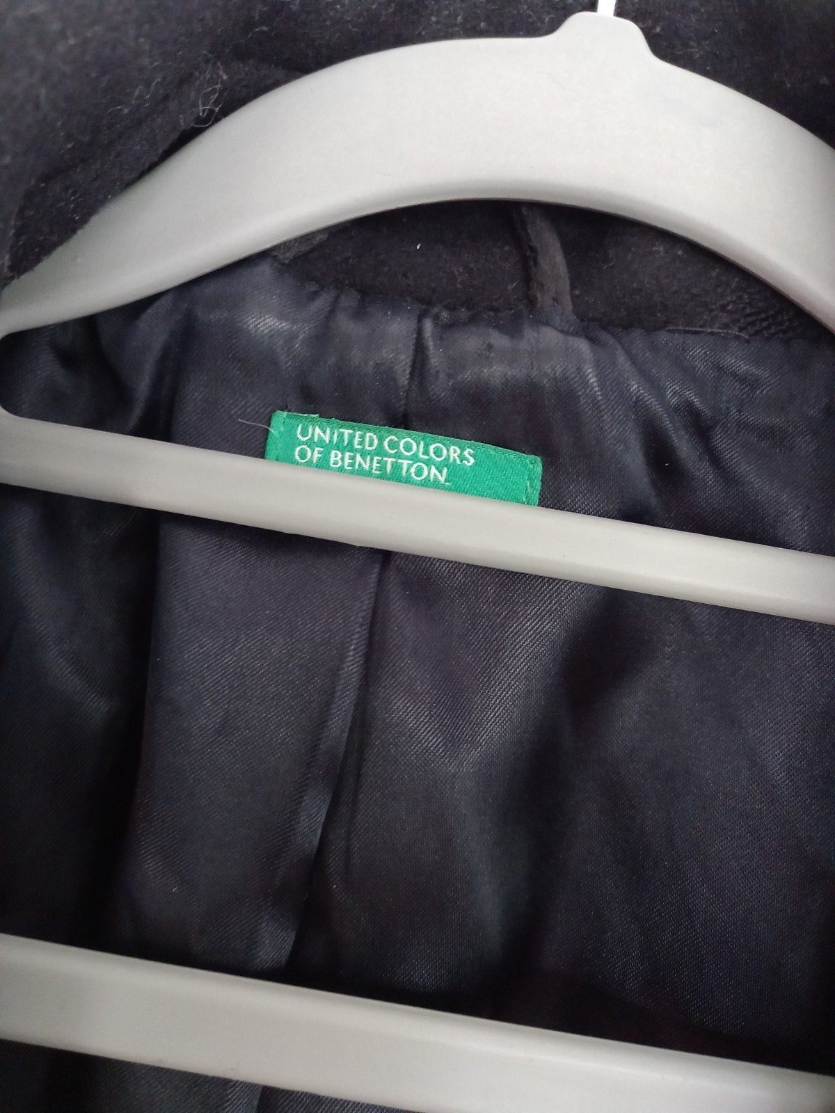 Damesjas United Colors of Benetton maat M/Zwart/stijlvol, Maat 38/40 (M), Zwart, Ophalen of Verzenden, United Colors of Benetton