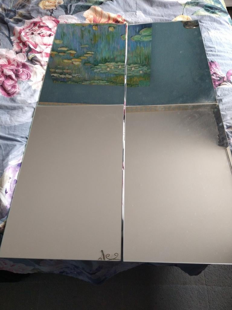 Spiegel(s) rechthoekig voor spiegelwand, Huis en Inrichting, Woonaccessoires | Spiegels, 100 tot 150 cm, Ophalen of Verzenden