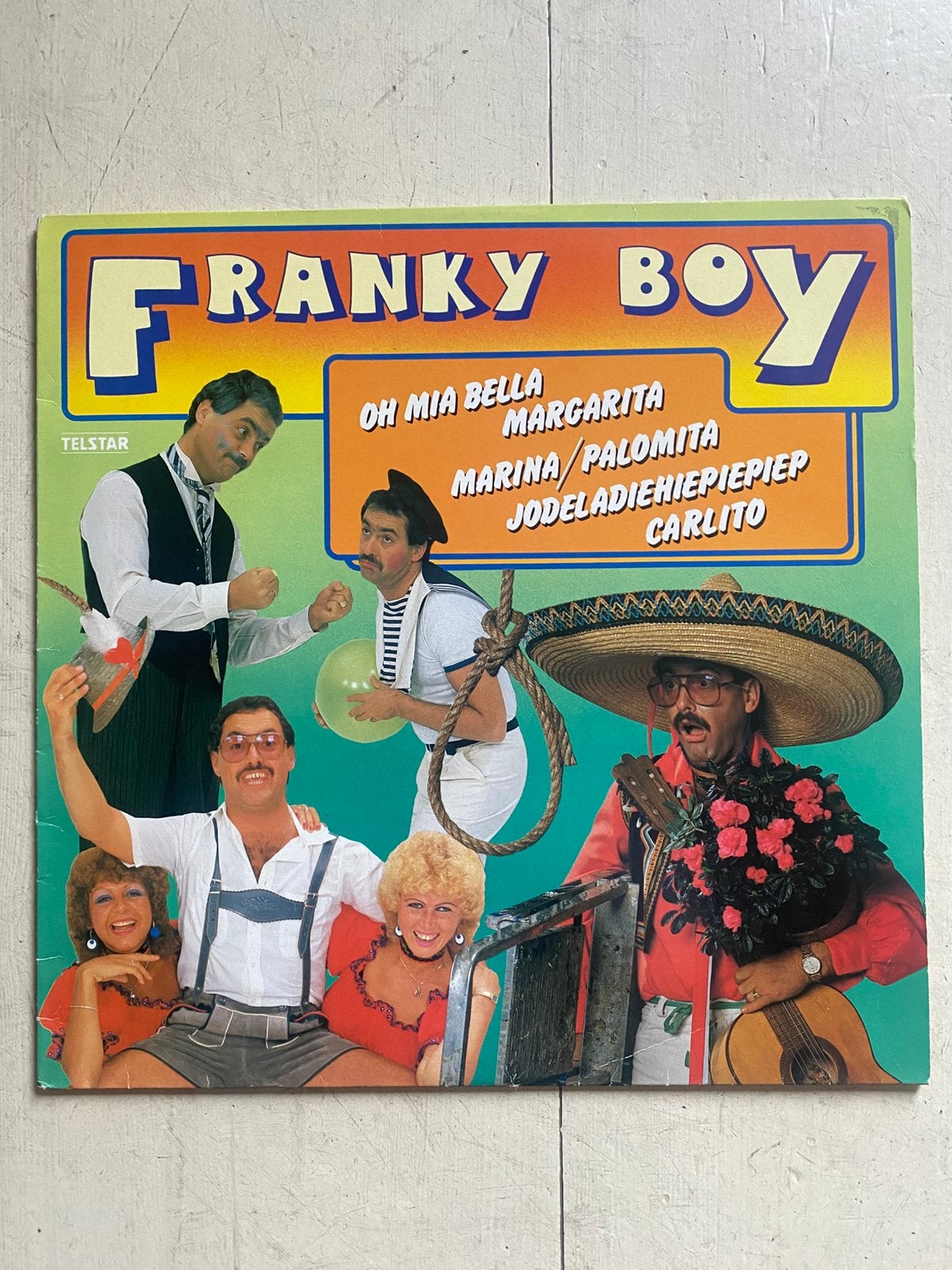 Franky Boy, Cd's en Dvd's, Vinyl | Nederlandstalig, Ophalen of Verzenden, Gebruikt, Overige formaten, Levenslied of Smartlap