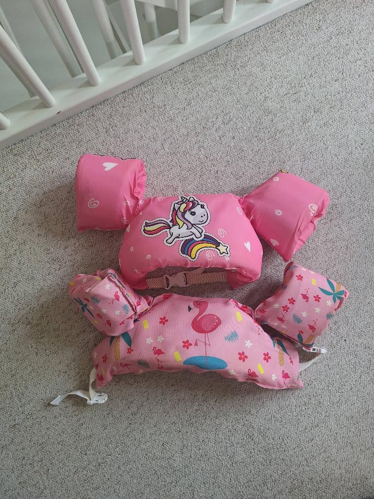 Twee puddle jumpers, Ophalen, Gebruikt, Meisje, One size