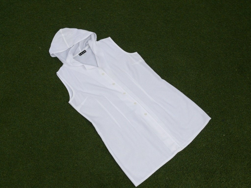 witte Zara blouse met capuchon maat 38 / M als nieuw, Maat 38/40 (M), Ophalen of Verzenden, Zo goed als nieuw, Wit