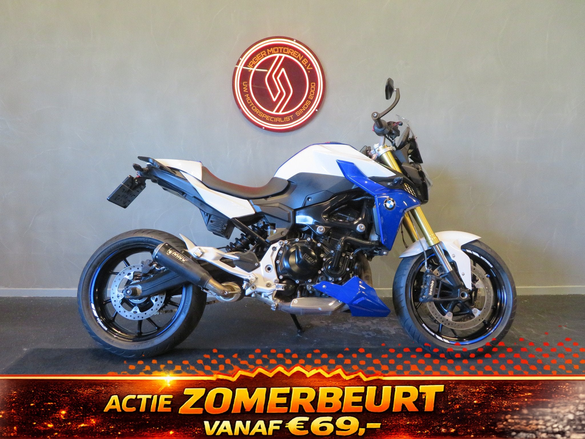 BMW F 900 R F900R HISTORIE! MIVV DEMPER (bj 2022), Bedrijf, 900 cc, Naked bike