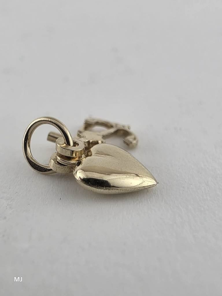 Gouden hanger Geloof, Hoop & Liefde                      G85, Gebruikt, ., Ophalen of Verzenden, .