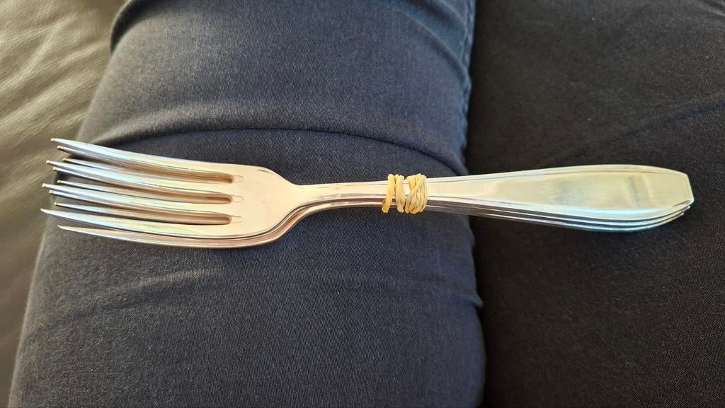 Z Sola 90 vork, Ophalen of Verzenden, Gebruikt, Rvs of Chroom