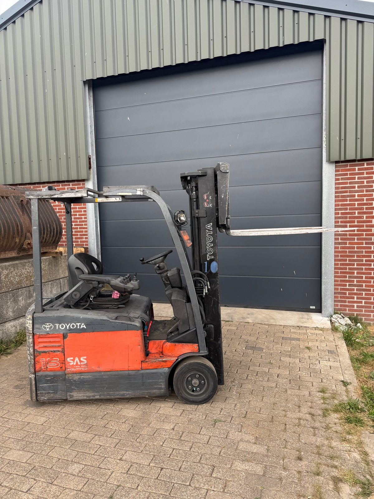 Toyota Elektrische heftruck, freelift, sideshift, spreider, 1000 tot 2000 kg, Ophalen, Elektrisch, Heftruck