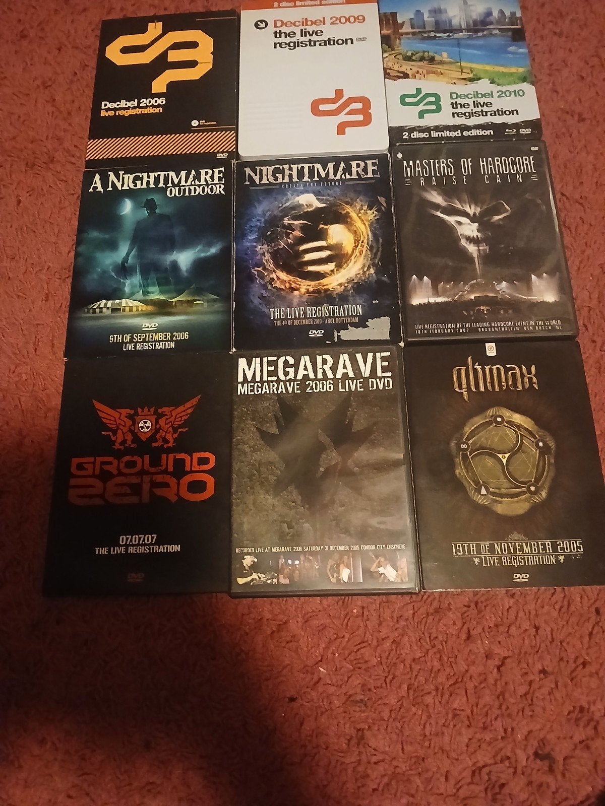 Hardcore/Hardstyle dvds, Alle leeftijden, Ophalen of Verzenden, Zo goed als nieuw