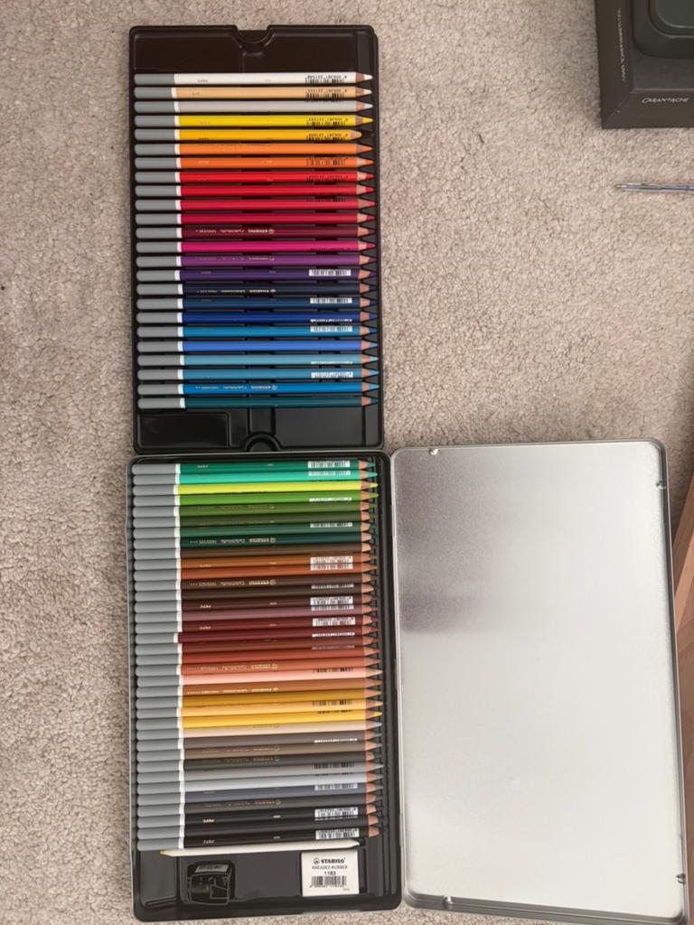 Stabilo carbothello pastel potloden, Ophalen of Verzenden, Zo goed als nieuw, Potlood of Stift