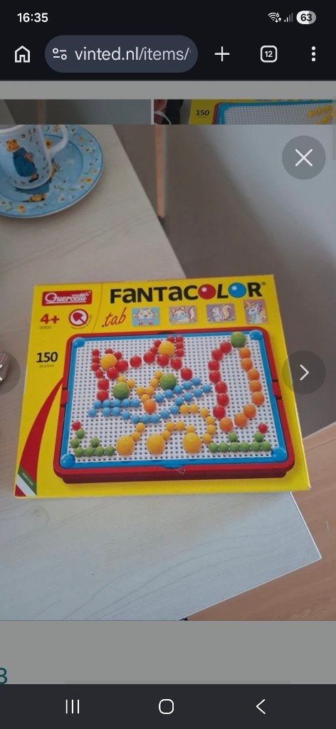 Pinnenspel leuk kinderen vanaf 3 tm 6, Ophalen of Verzenden, Zo goed als nieuw