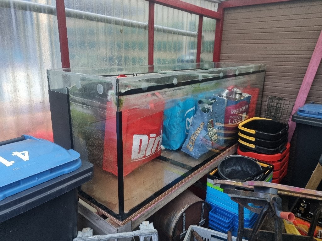 Aquariumbak 200x60x60, Ophalen, Gebruikt, Leeg aquarium