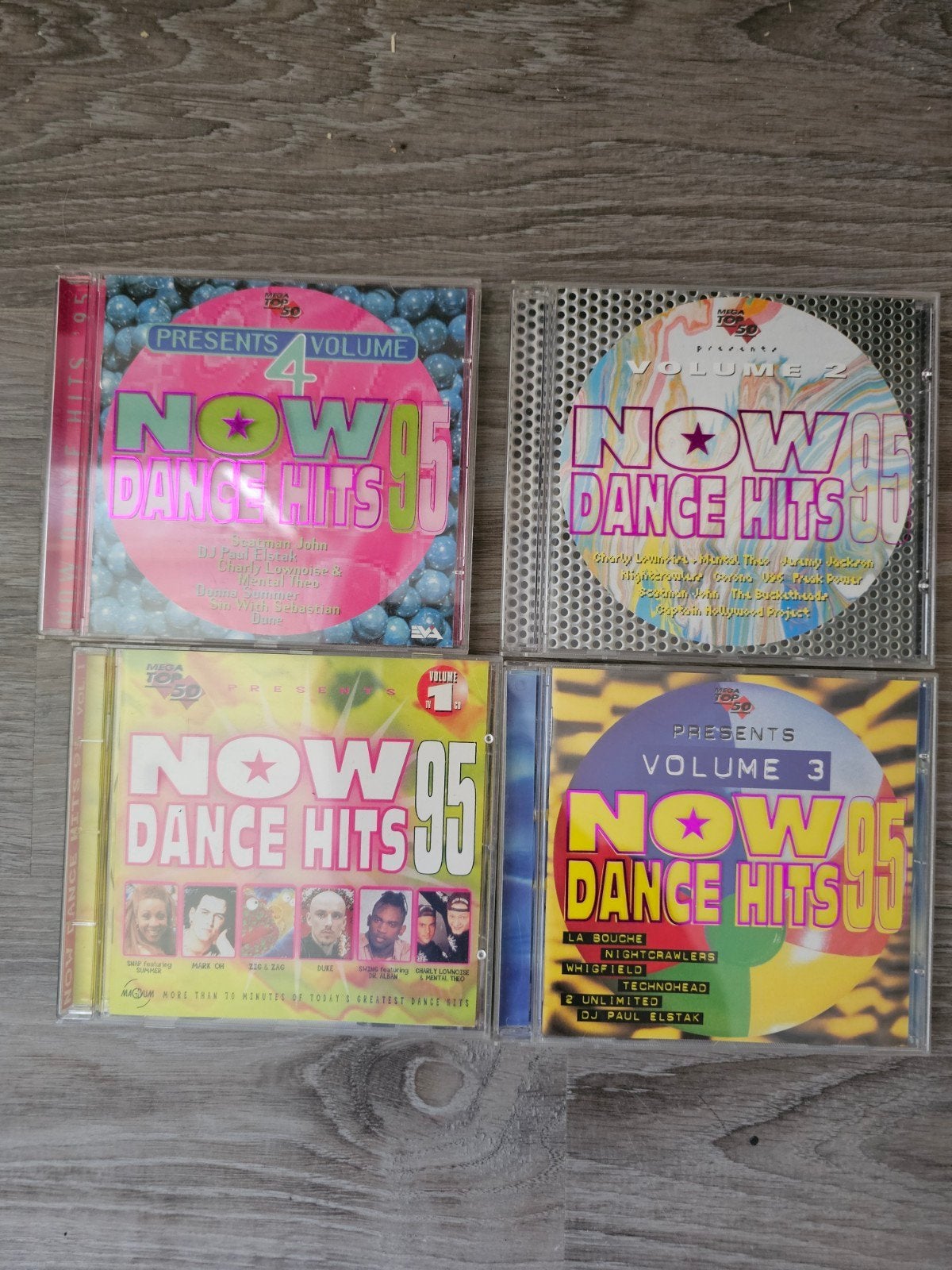 NOW Dance Hits 95 - Complete Set Volumes 1-4, Cd's en Dvd's, Ophalen of Verzenden, Gebruikt, Dance Populair, Boxset