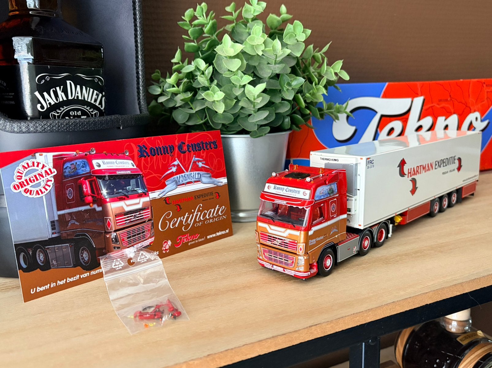 Tekno Volvo Ceusters Hartman, Hobby en Vrije tijd, Ophalen of Verzenden, Nieuw, Bus of Vrachtwagen, Tekno