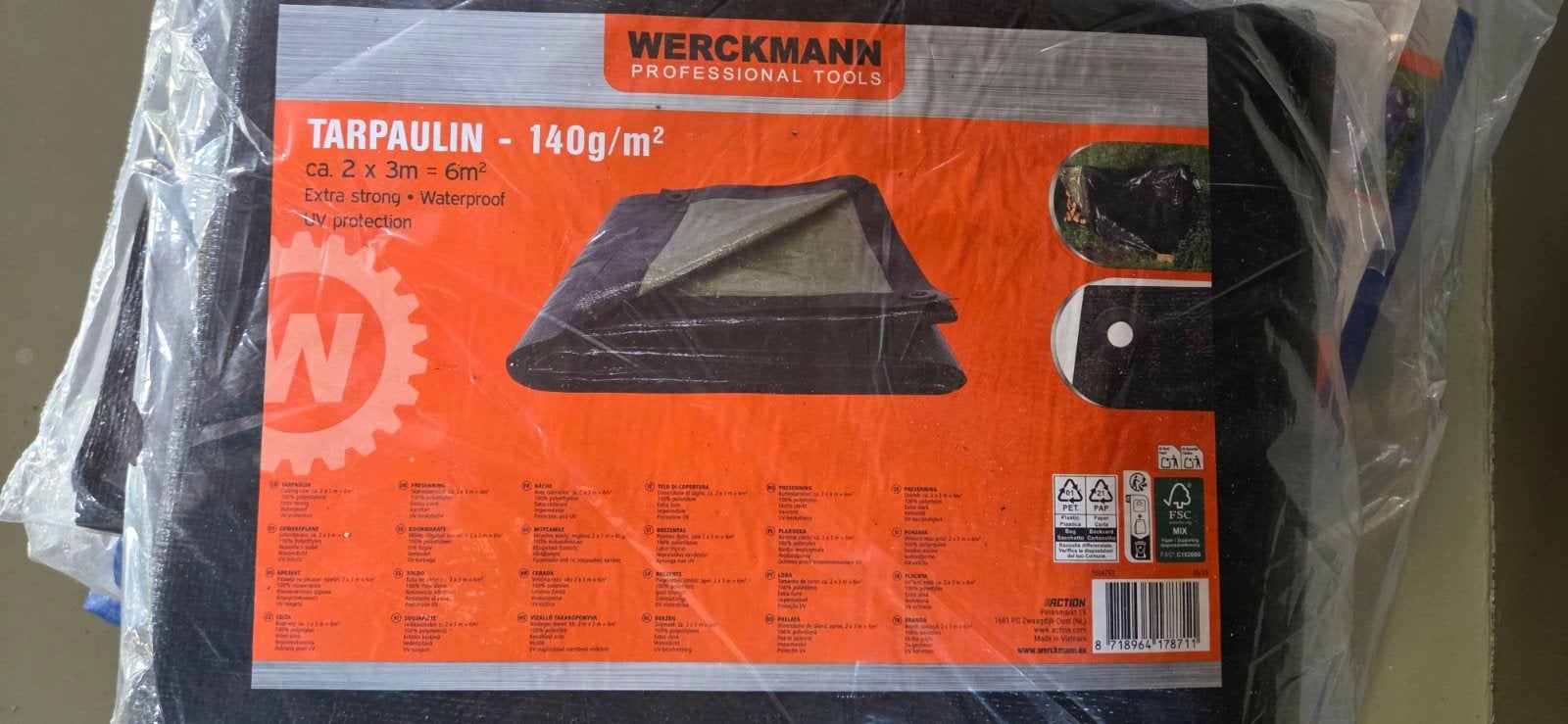 Meerdere Afdekzeilen, Ophalen, Nieuw