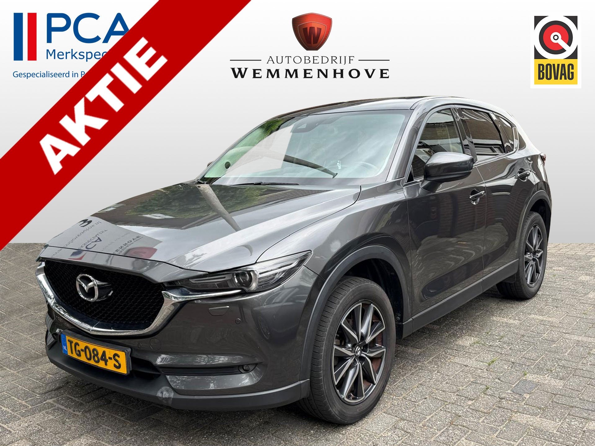 Mazda CX-5 2.0 SkyActiv-G 165 GT-Luxury Bose Leer/Airco-Ecc/, Voorwielaandrijving, 4 cilinders, Bedrijf, Handgeschakeld
