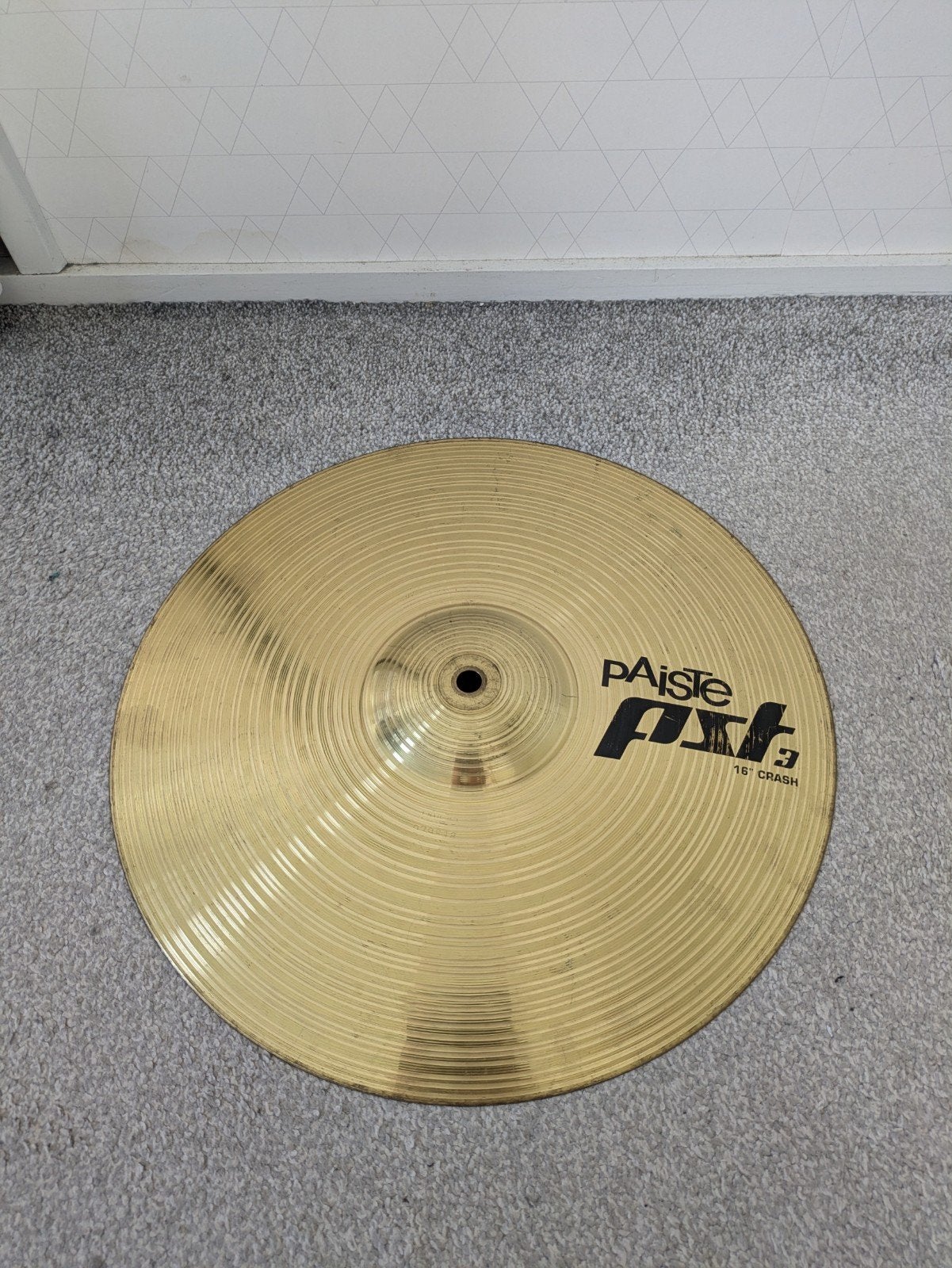 bekken paiste pst3, Muziek en Instrumenten, Ophalen of Verzenden, Gebruikt, Overige merken