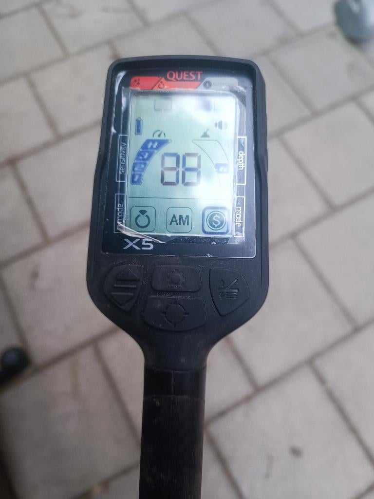 Metaaldetector, Ophalen of Verzenden, Zo goed als nieuw, Meer dan 30 cm, Overige merken