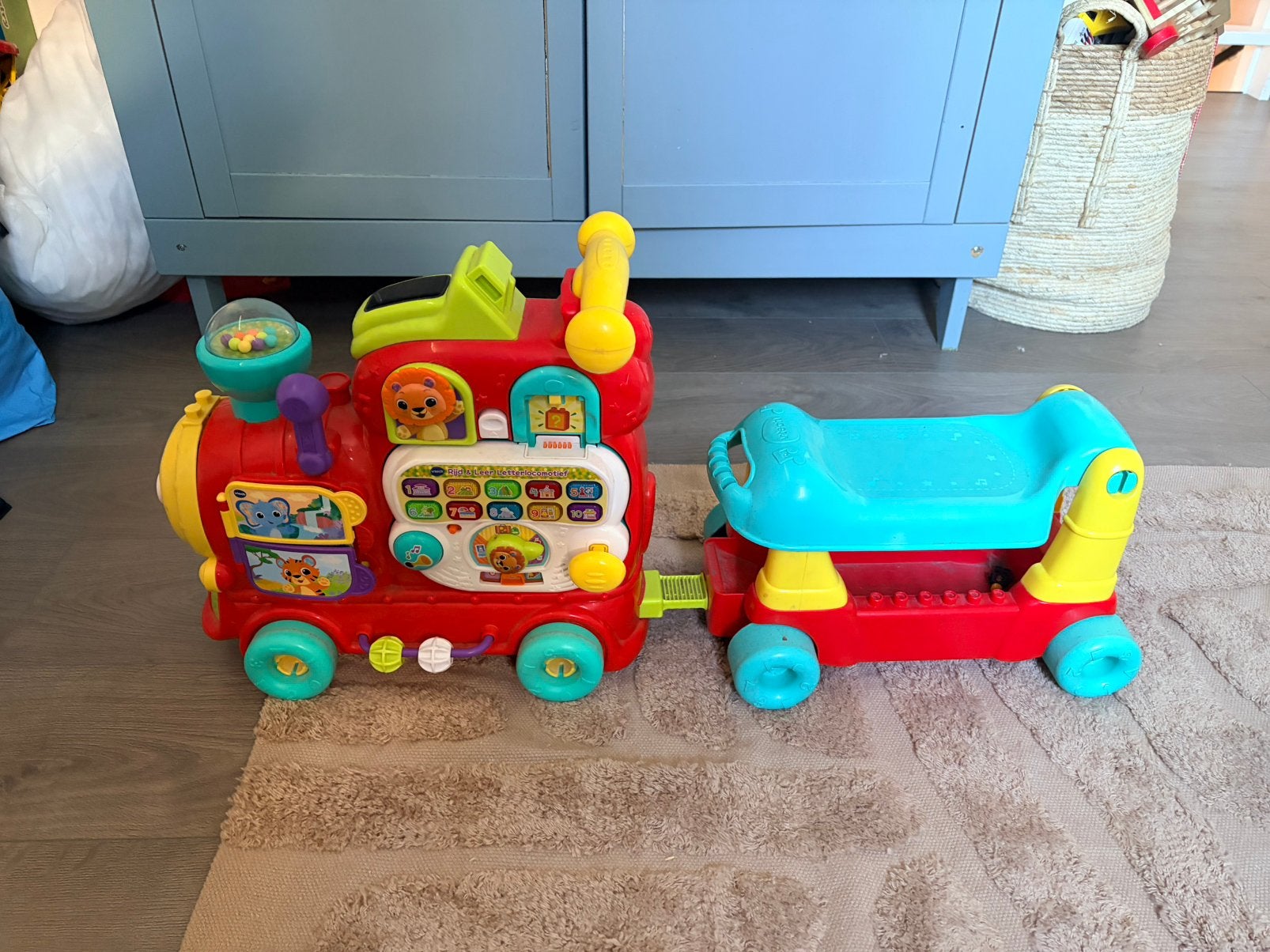 Vtech speelgoed trein, Kinderen en Baby's, Speelgoed | Vtech, Ophalen, Zo goed als nieuw, 6 maanden tot 2 jaar