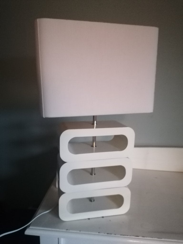 design lamp jan des bouvrie, Kunststof, Gebruikt, Wit, Ophalen of Verzenden