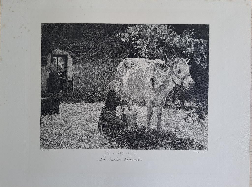 Antieke litho, Antiek en Kunst, Kunst | Litho's en Zeefdrukken, Ophalen of Verzenden