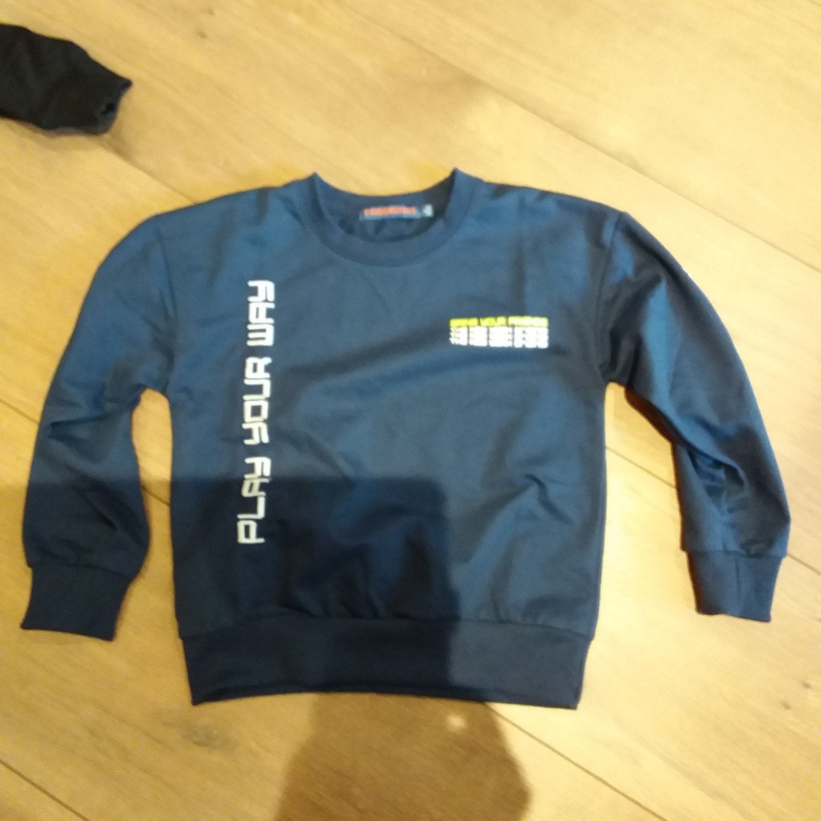 Blauwe sweater, Ophalen of Verzenden, Zo goed als nieuw, Jongen, Trui of Vest