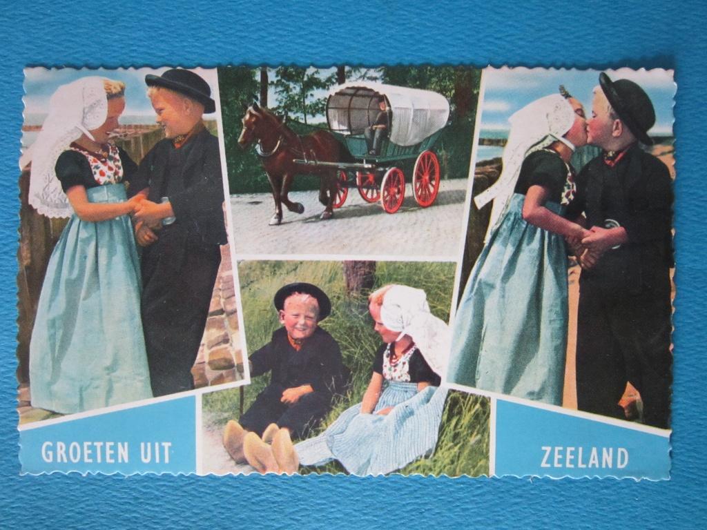 Ansichtkaart: Groeten uit Zeeland, Middelburg., Verzamelen, Ansichtkaarten | Themakaarten, Ophalen of Verzenden, 1960 tot 1980