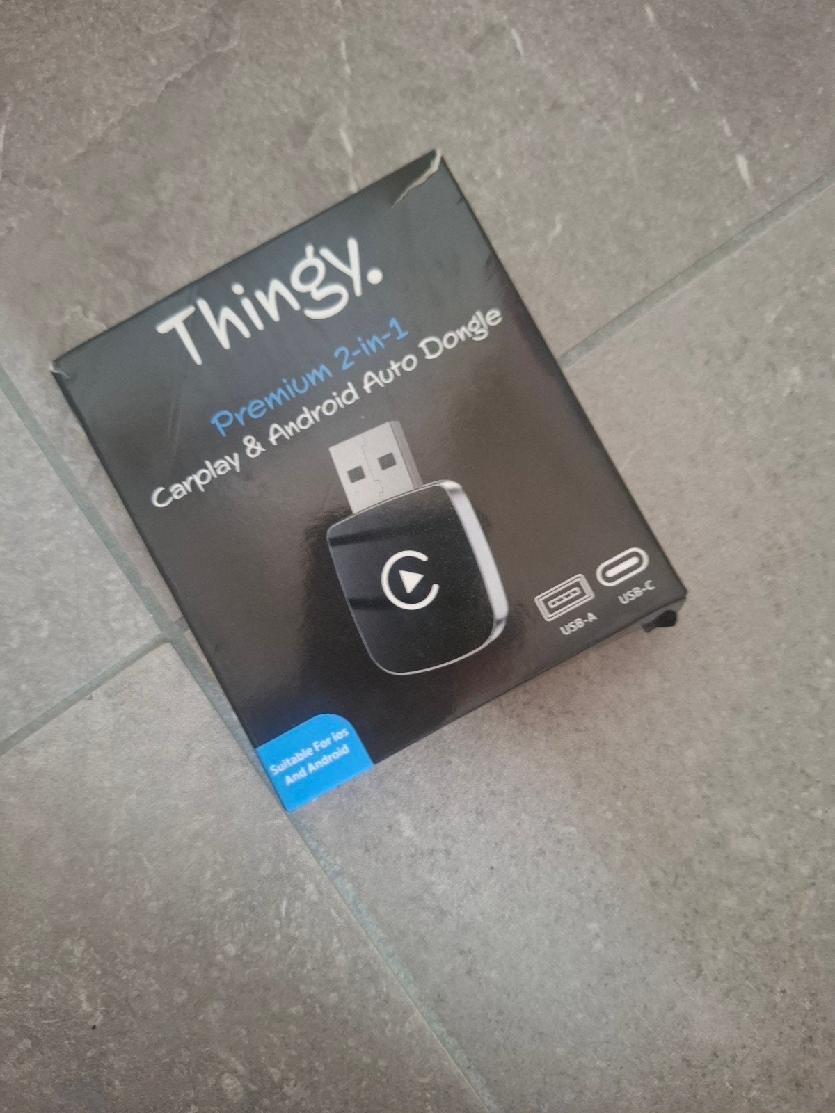 Thingy CarPlay & Android Auto Dongle 2-in-1, Ophalen of Verzenden, Zo goed als nieuw