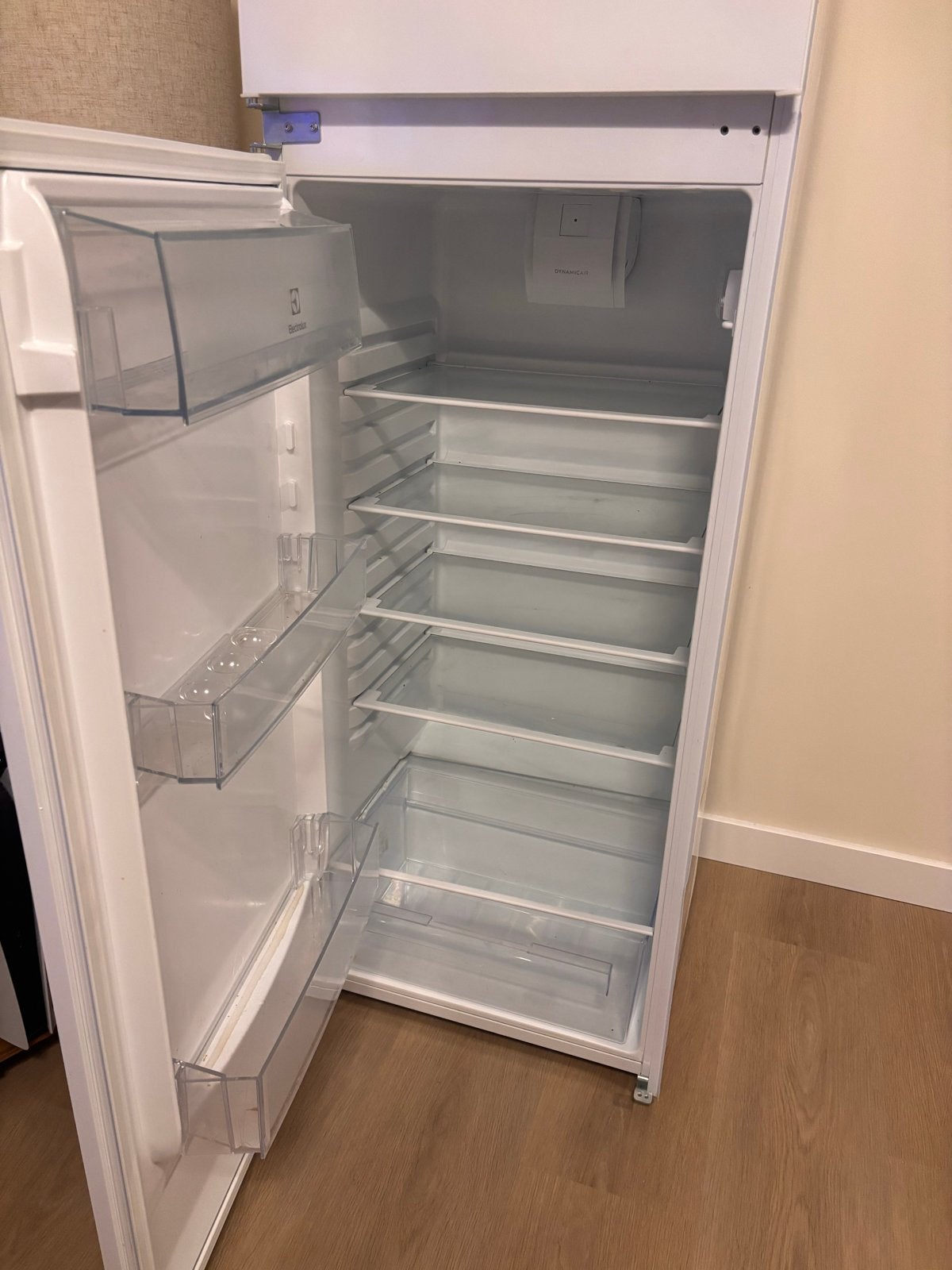 Electrolux DynamicA Inbouw Koel-vriescombinatie 158 cm, Ophalen, 60 cm of meer, Met aparte vriezer, Zo goed als nieuw