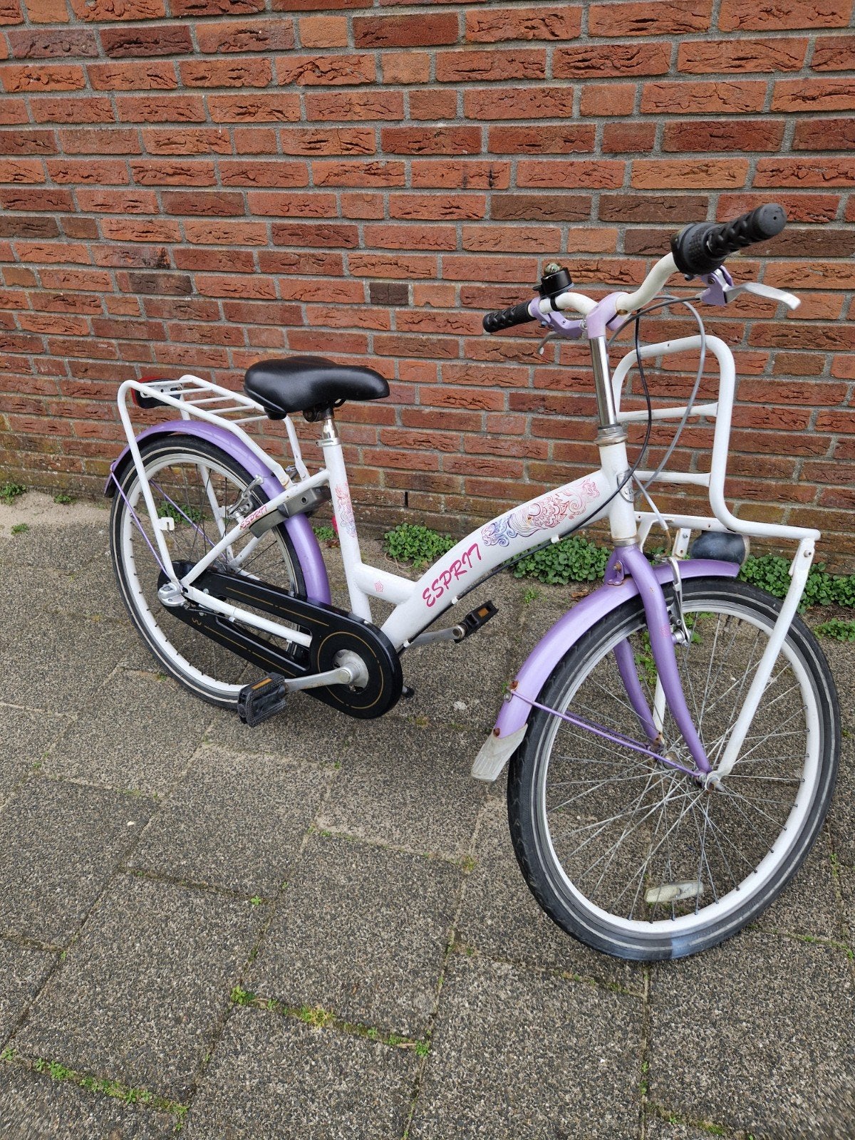 Te koop meisjes fiets 24inch, Ophalen, Gebruikt, 24 inch, Handrem