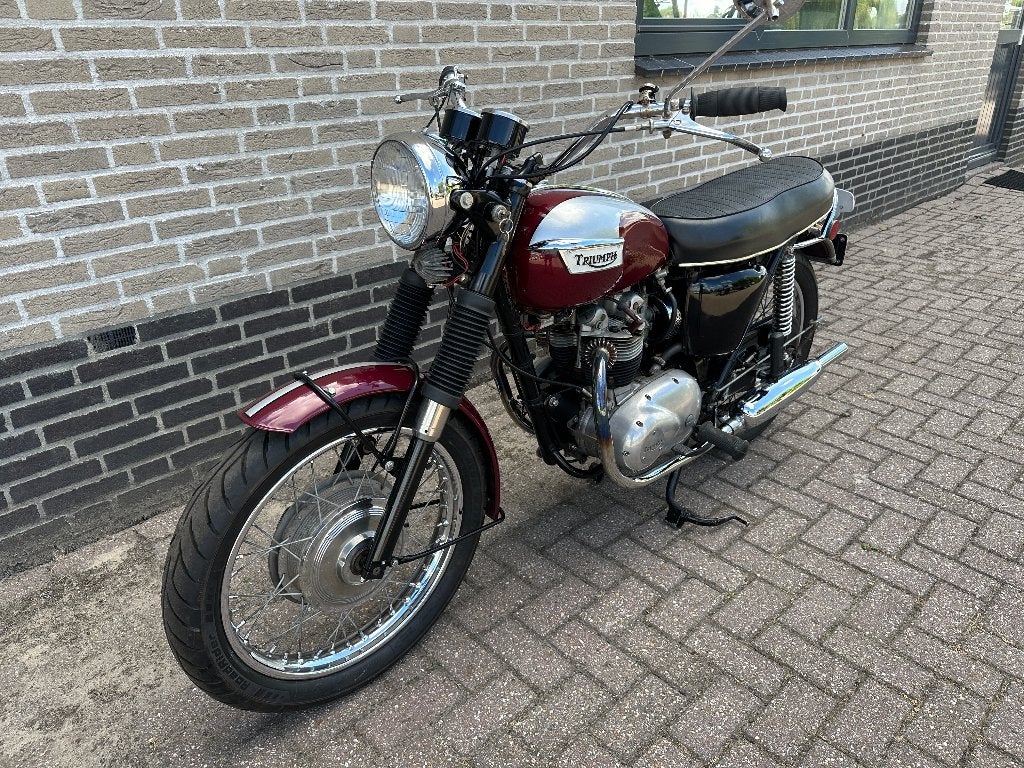 Triumph T100R Daytona 1972, 490 cc, Gebruikt, Handgeschakeld, 1 cilinder