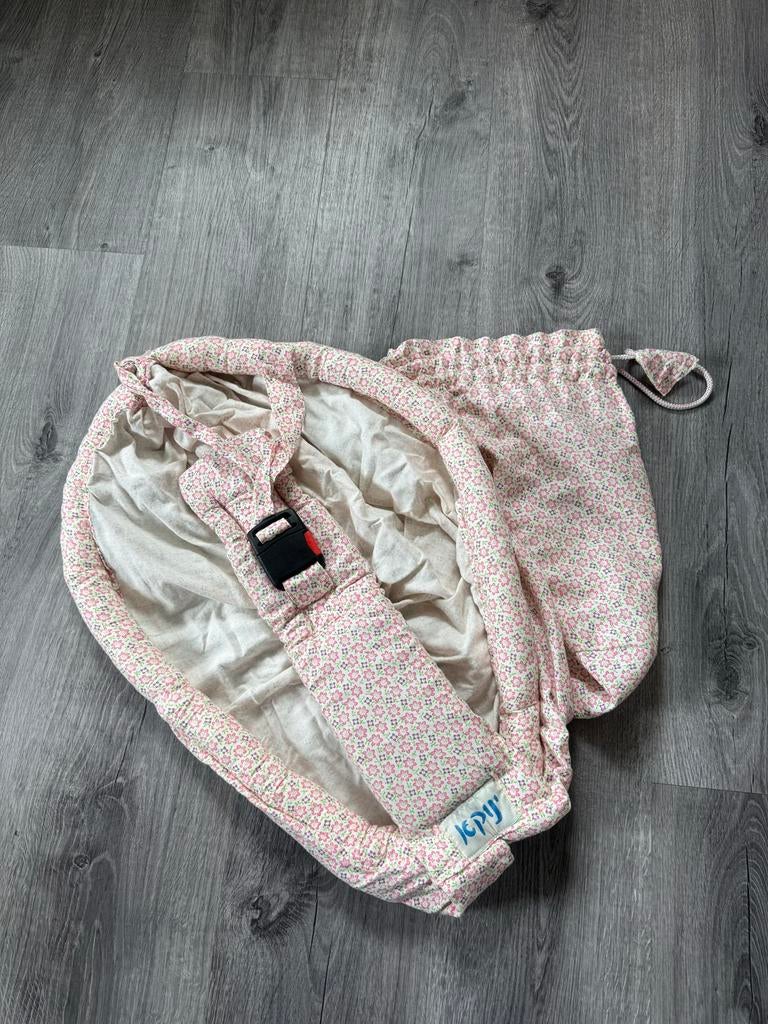 Kipit Draagdoek/Draagzak Roze Bloemenprint, Kinderen en Baby's, Babydragers en Draagdoeken, Overige merken, Ophalen of Verzenden