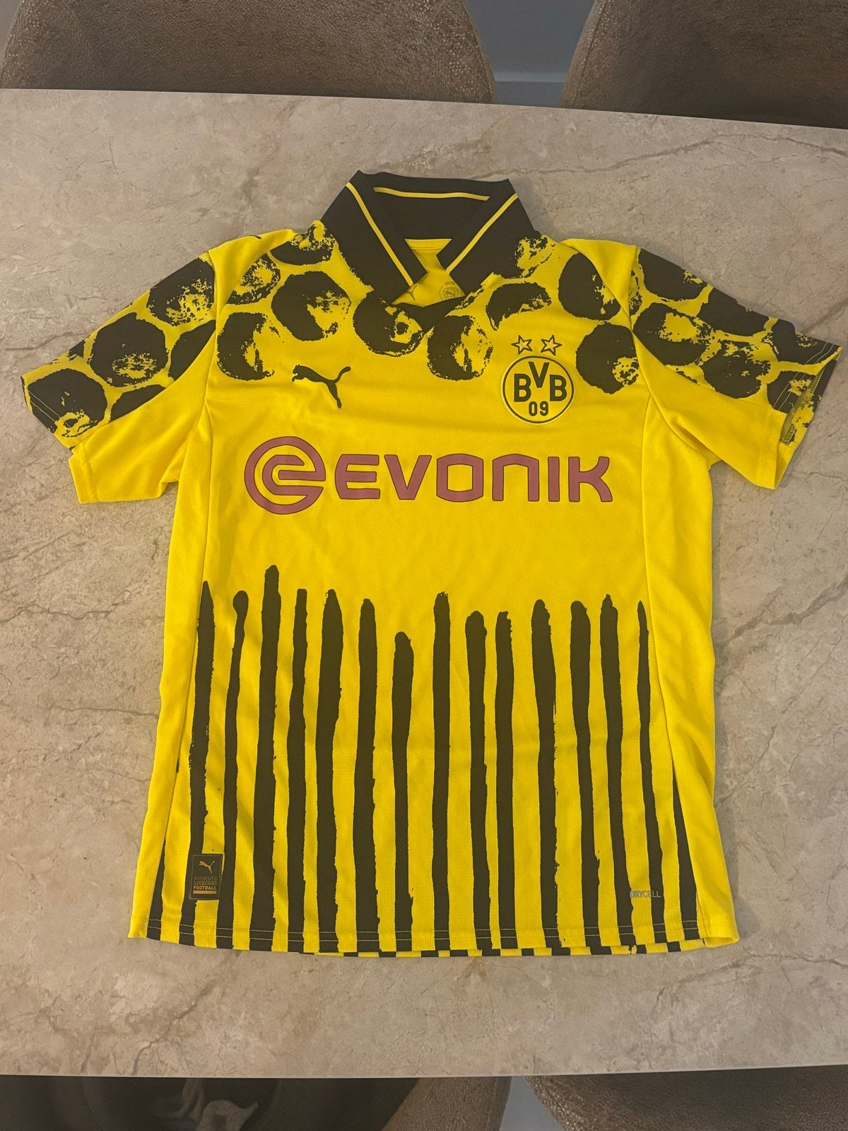 Borussia Dortmund Shirt- Maat M, Maat 48/50 (M), Geel, Ophalen of Verzenden, Zo goed als nieuw