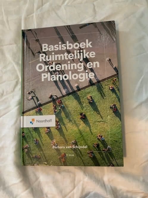 Basisboek Ruimtelijke Ordening en Planologie studieboek, Boeken, Zo goed als nieuw, Noordhoff Uitgevers, Beta, HBO