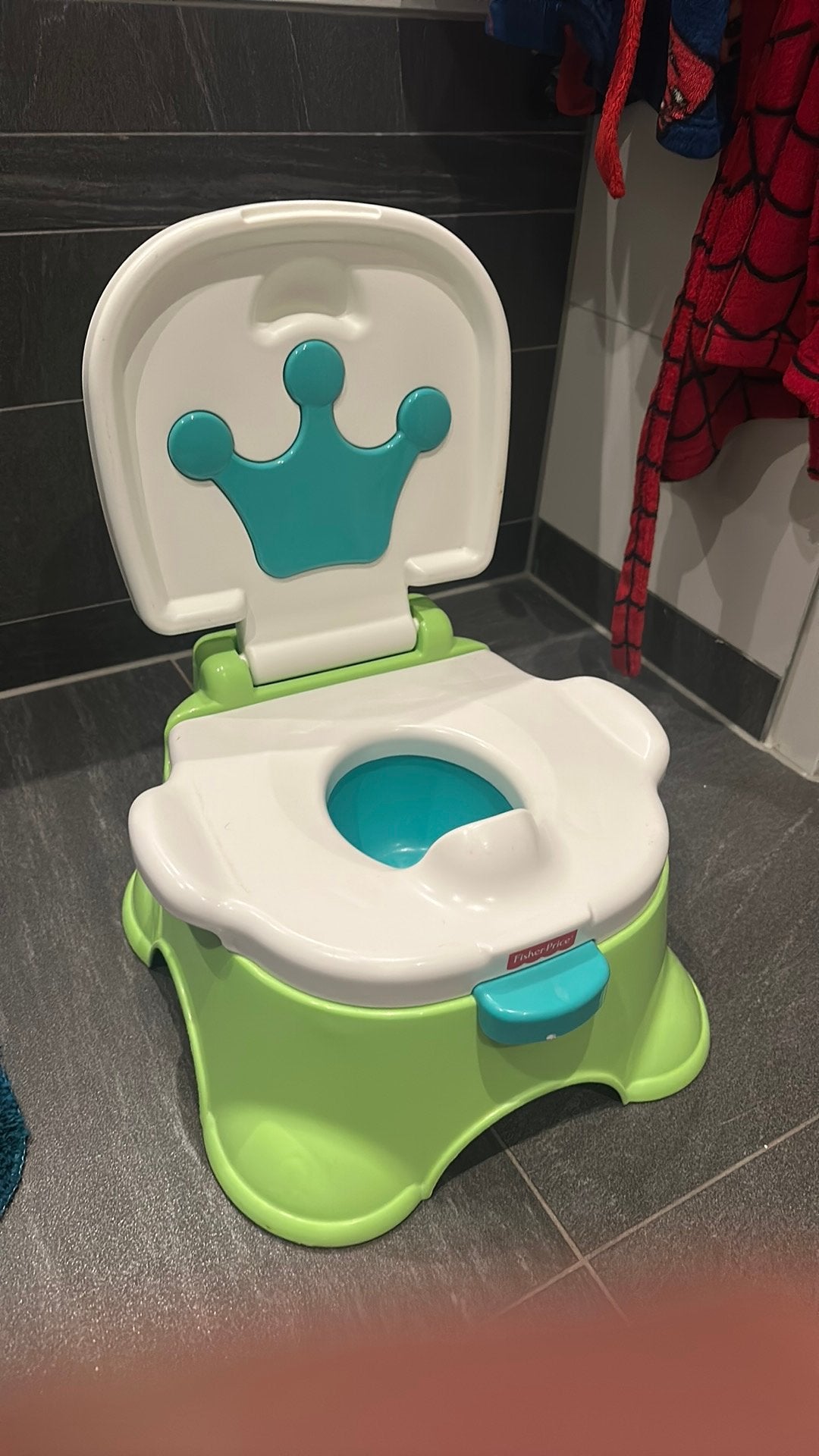 Fisher Price potje en krukje met muziek, Ophalen, Gebruikt, Overige typen