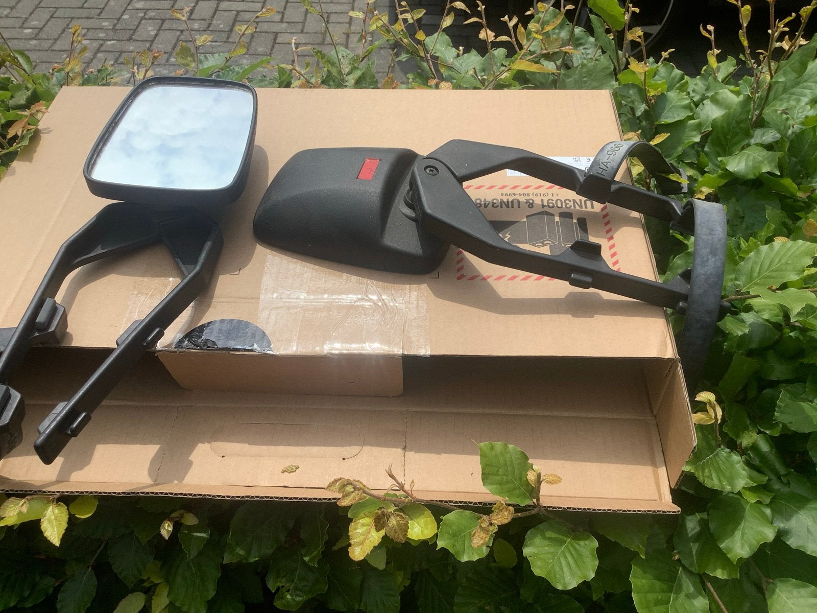 Universele Opzet Spiegels voor Auto/Caravan -, Ophalen, Gebruikt, Universele onderdelen