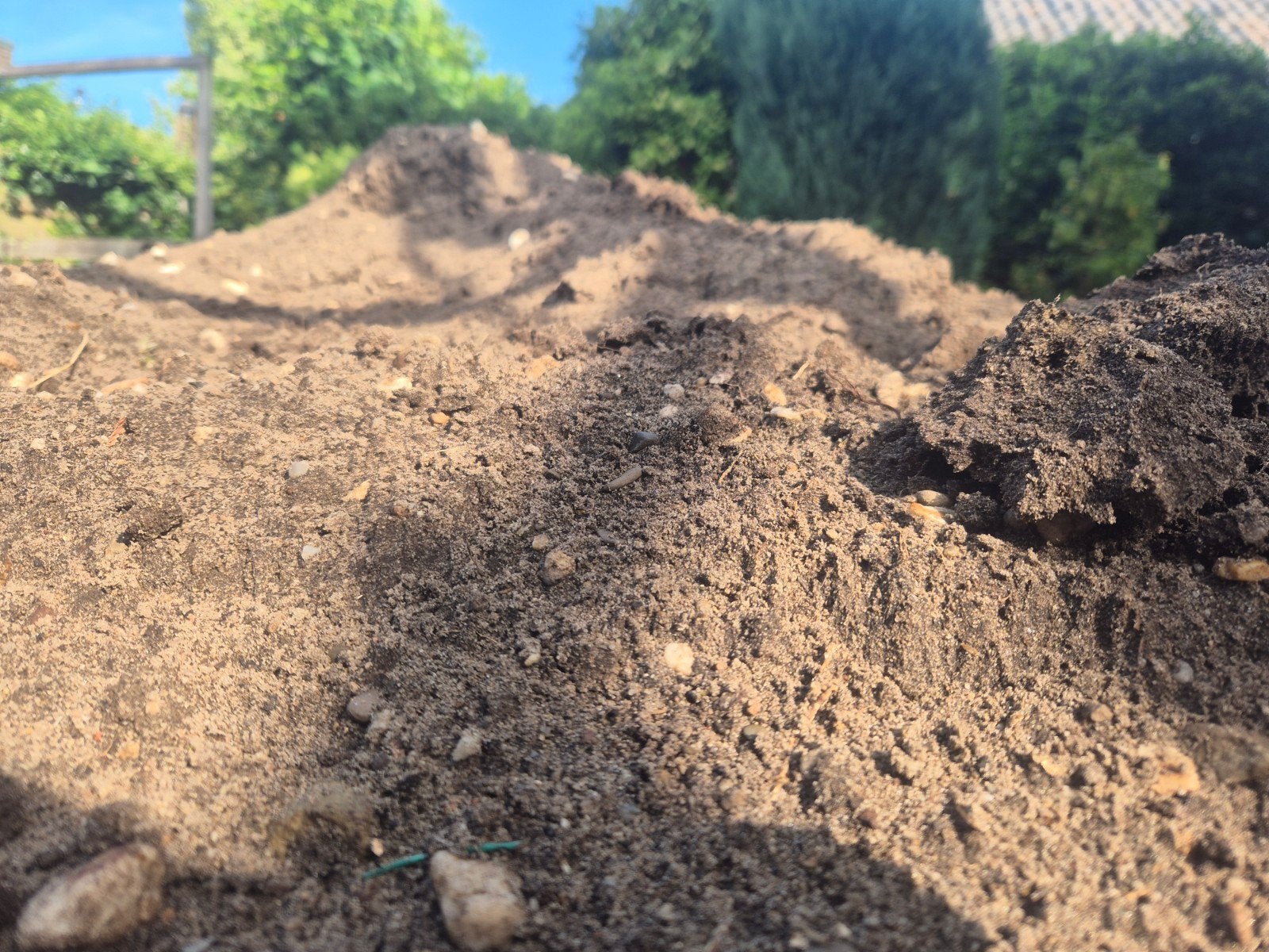 Tuingrond , 3 kuub ongeveer, Ophalen