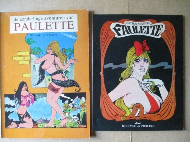 w0245 paulette 6x, Eén stripboek, Ophalen, Gelezen