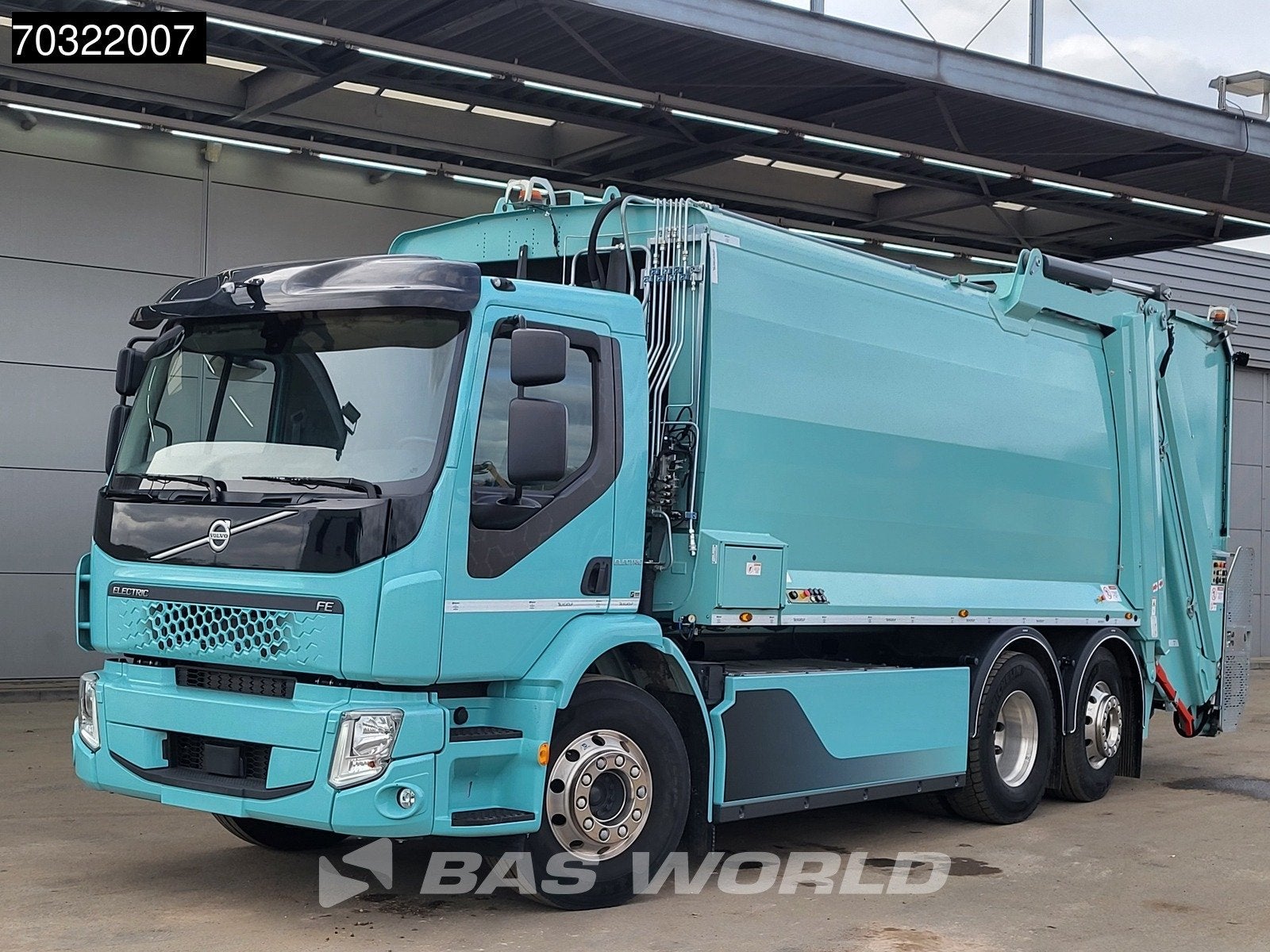 Volvo Electric 6X2 100% Electric 4x66Kw 20m3 OMB Legend E24, Automaat, Euro 6, 600 pk, Bedrijf