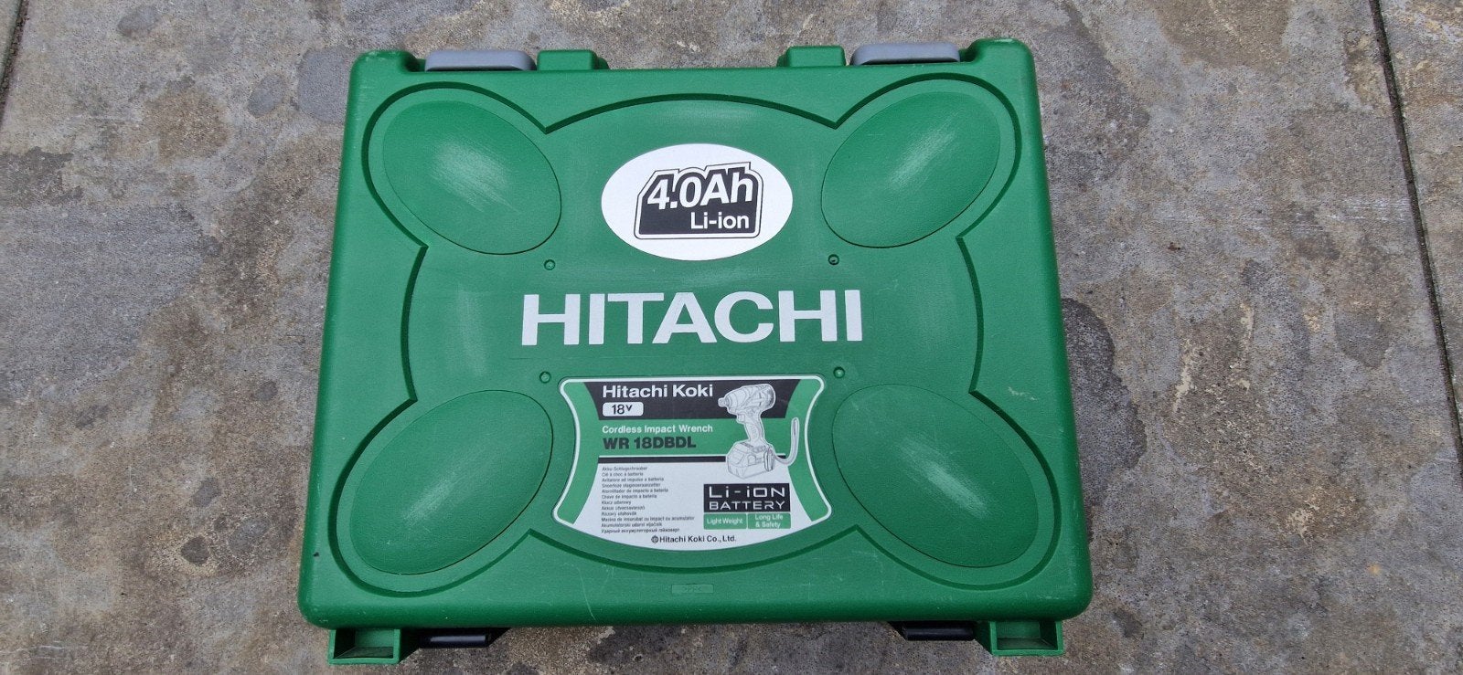 Hikoki WR18DSDL2 Accu Slagmoersleutel 18V 5.0Ah, Doe-het-zelf en Verbouw, Gereedschap | Boormachines, Ophalen of Verzenden, Gebruikt