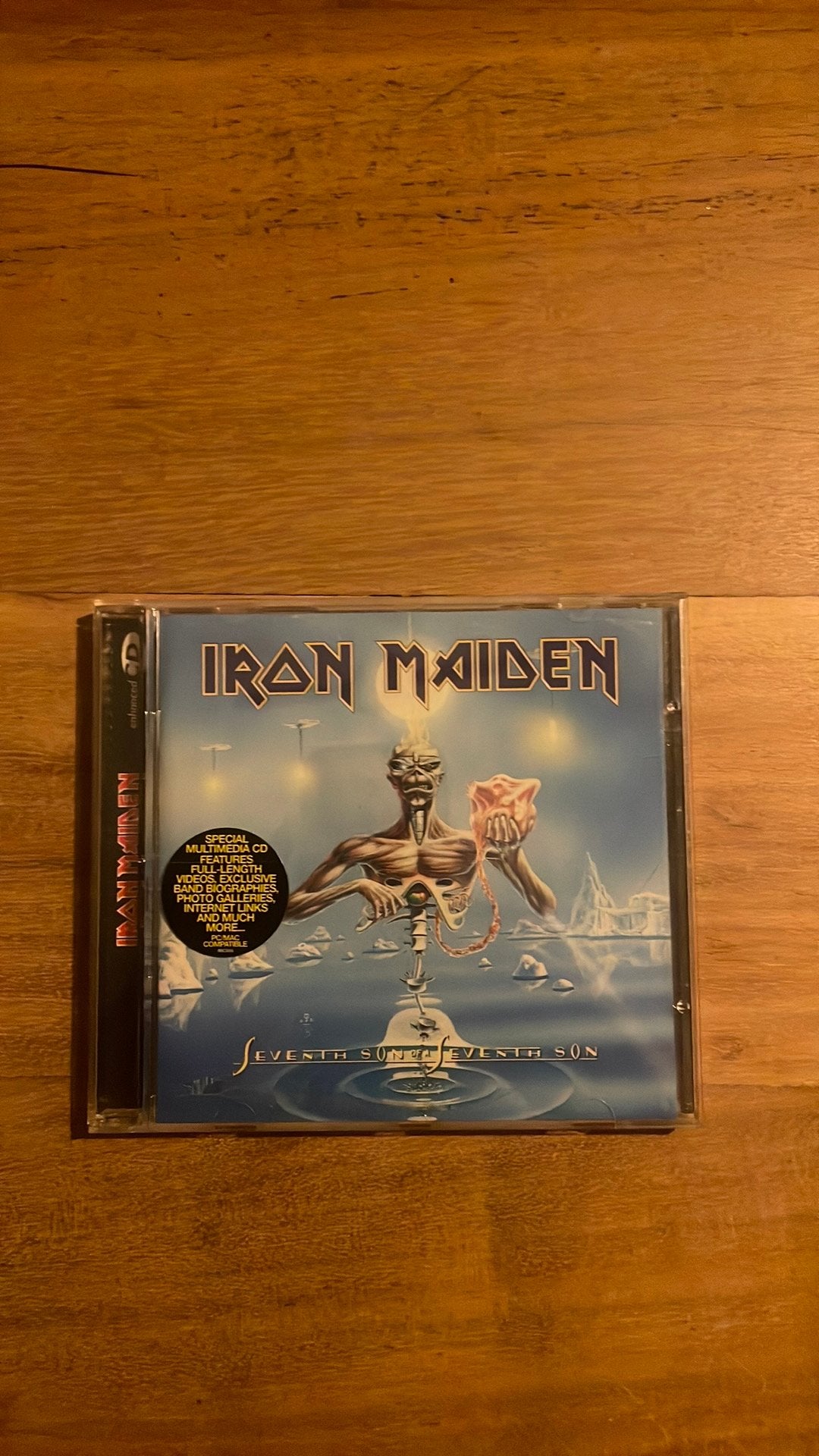 Iron Maiden - Seventh Son of a Seventh Son CD (Remaster 1998, Ophalen of Verzenden, Zo goed als nieuw