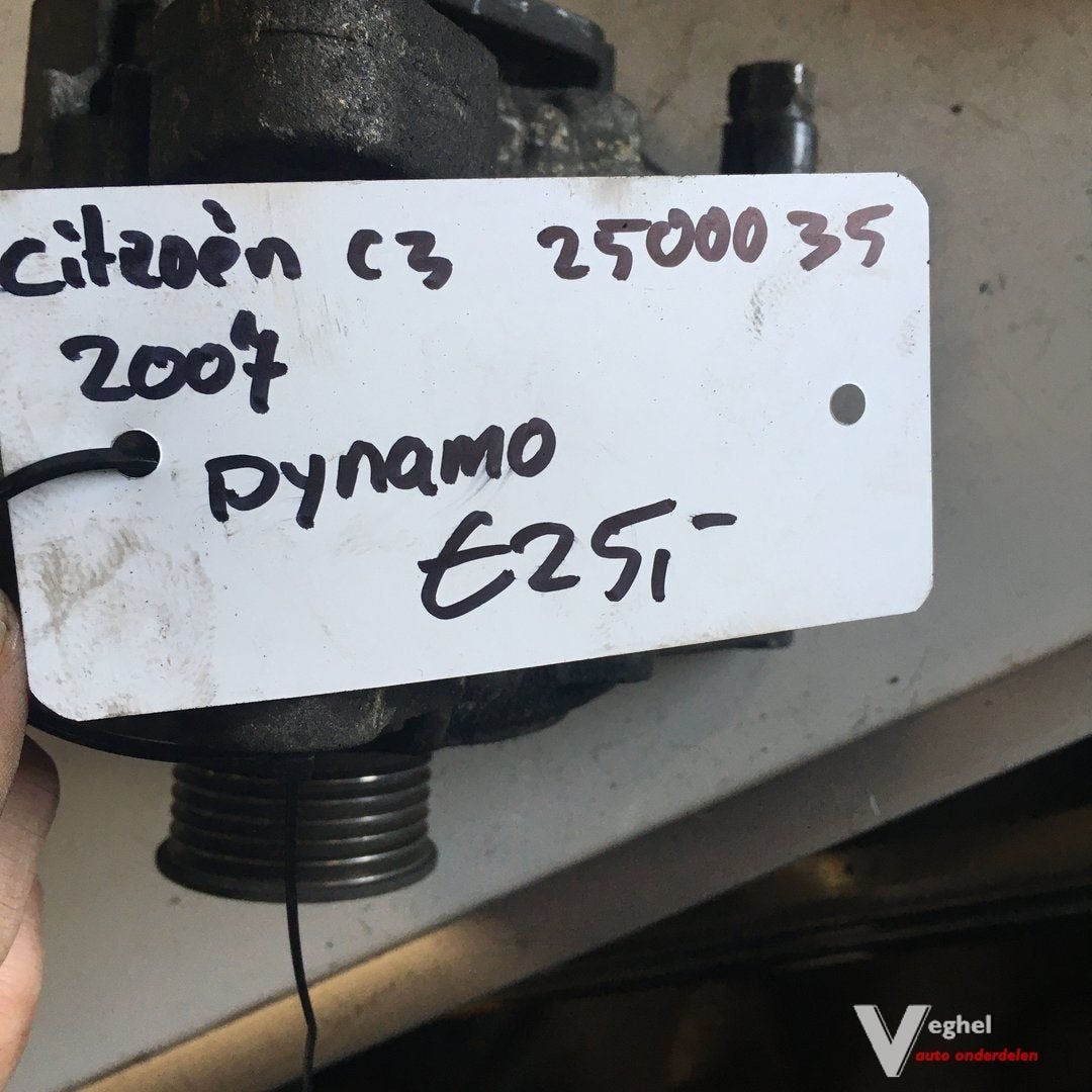 Citroen C3  1.1   2007 Wagennr 2500035 Kleurcode EKQ  Dynamo, Auto-onderdelen, Motor en Toebehoren, Gebruikt, -, -, Ophalen of Verzenden