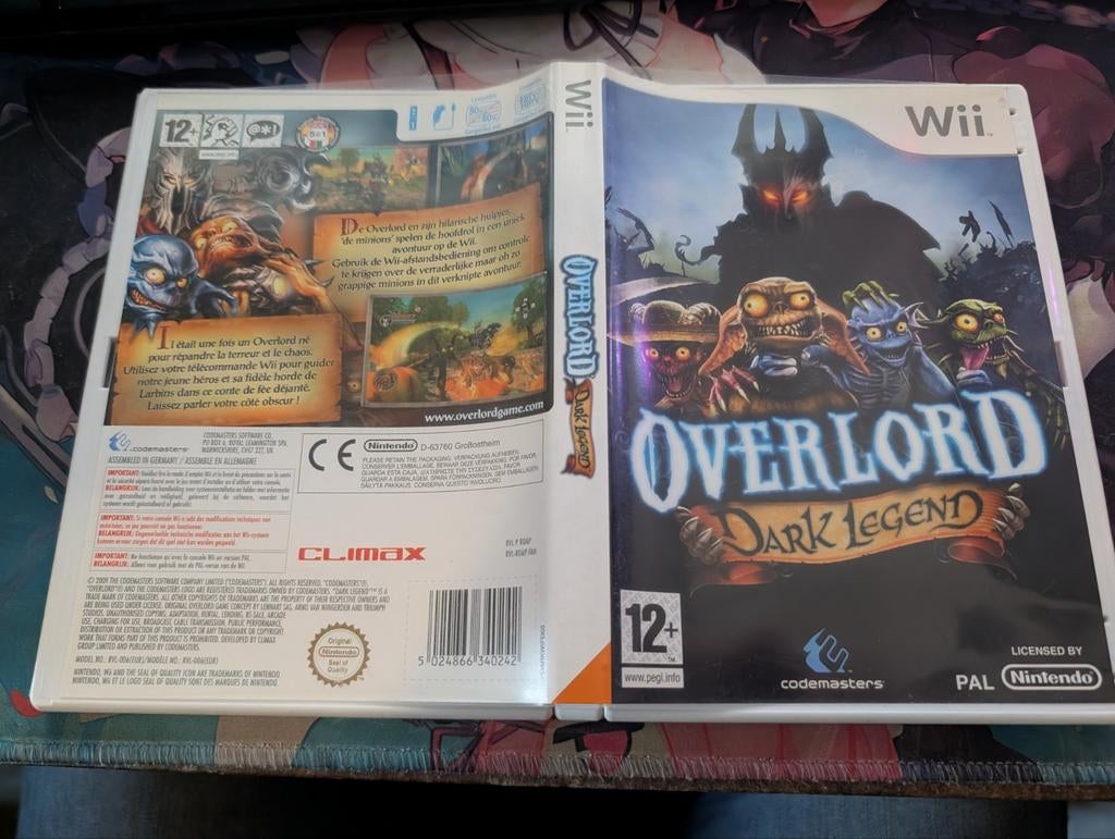 Overlord Dark Legend - Wii, Avontuur en Actie, 1 speler, Ophalen of Verzenden, Zo goed als nieuw