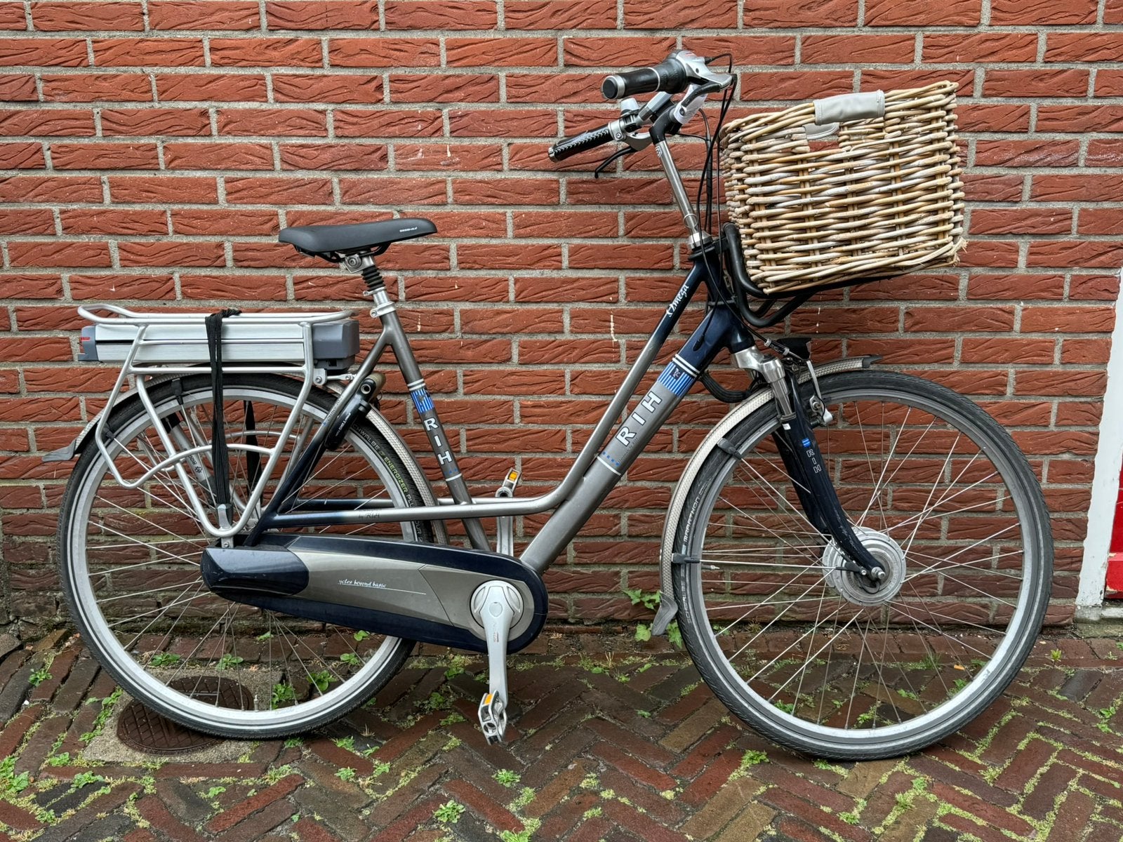 Rih Omega E-bike Dames 57 cm 504Wh accu, 55 tot 59 cm, Ophalen, Zo goed als nieuw, Overige merken
