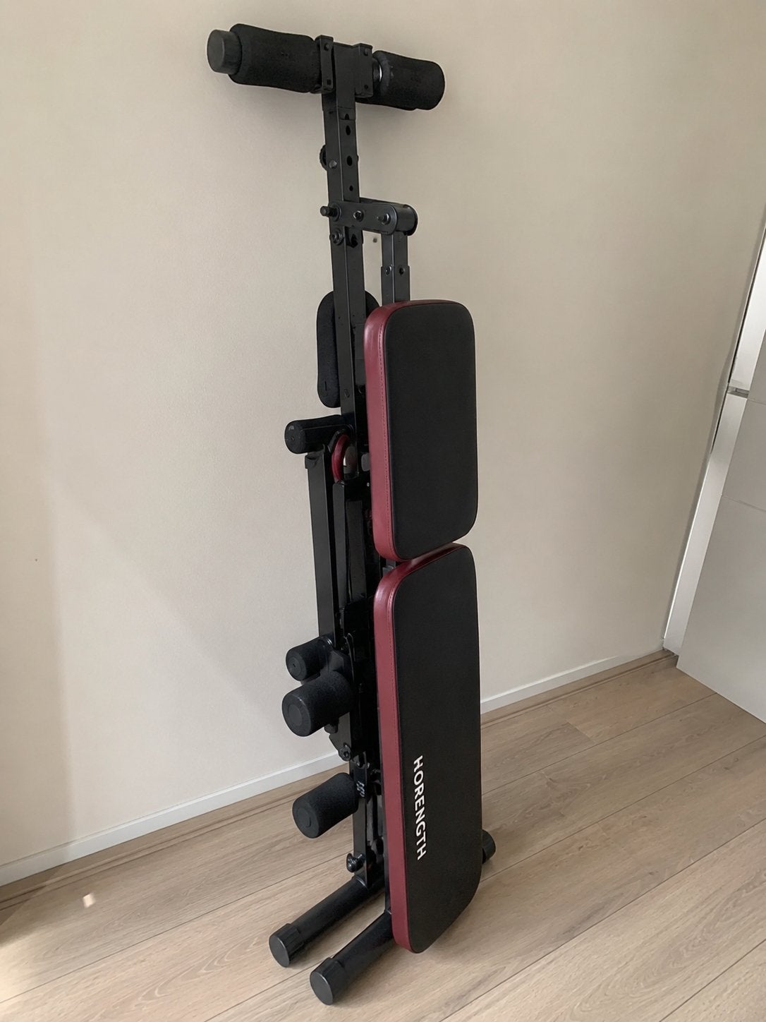Fitnessbank Corenght - Verstelbare Krachtbank, Ophalen, Gebruikt, Krachtstation, Armen
