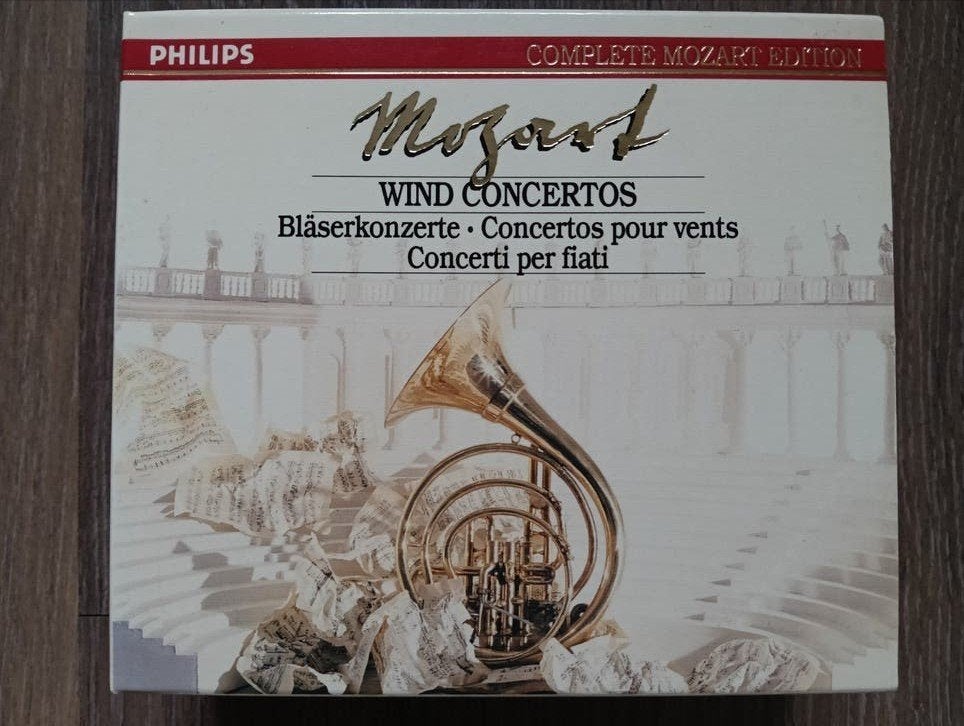 Mozart Wind Concertos - Complete Mozart Edition 5 CD, Gebruikt, Boxset, Mozart, Soloconcert