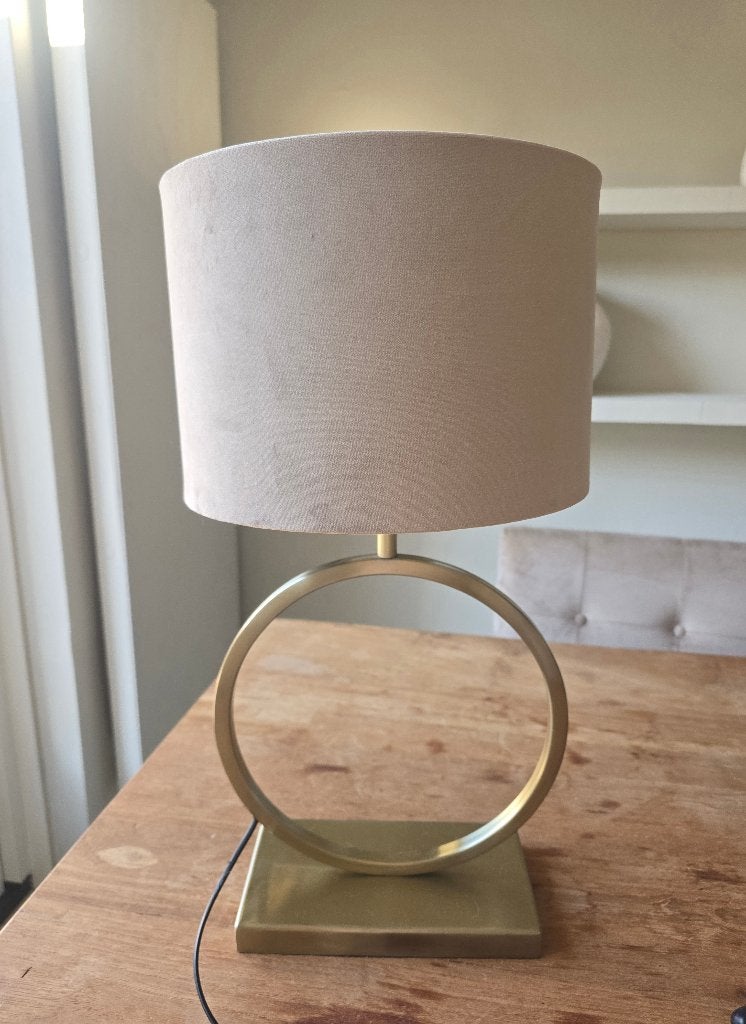 Ringlampen Light & Living 2 stuks, Huis en Inrichting, Beige, Ophalen, Zo goed als nieuw, Light & Living