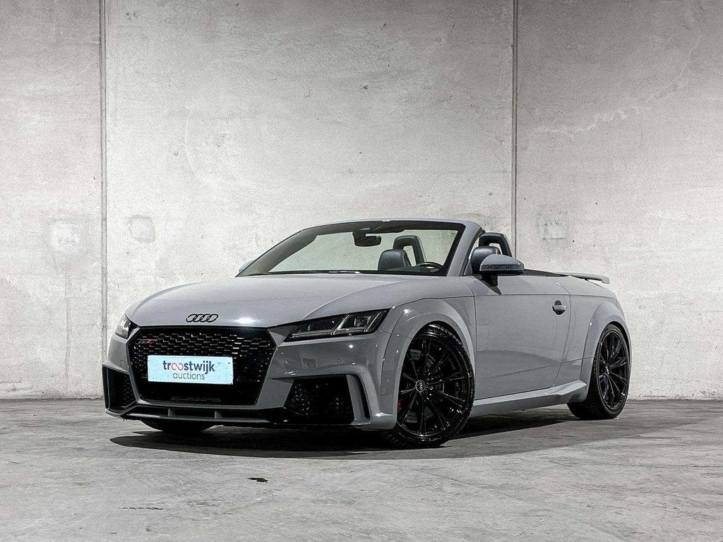 Audi TT RS Roadster 2.5 TFSI Quattro 400pk 2018, P-886-JD, Automaat, TT, Gebruikt, Euro 6