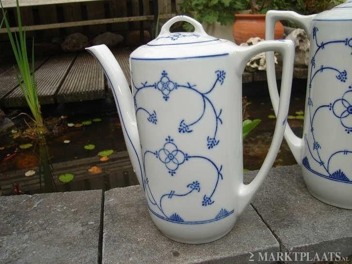Blau Saks Jäger servies koffiepot klein 0,8 L 800cl NIEUW, Antiek en Kunst, Ophalen of Verzenden
