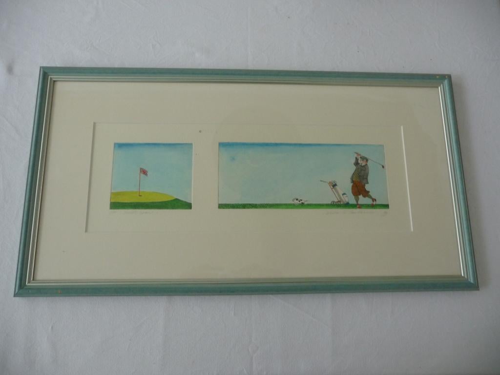 ets Triptiek - BRITISH OPEN - van WALTER W. LEUTHEUSER, Ophalen
