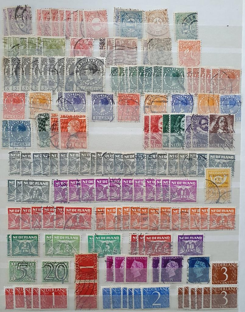 Postzegels Nederland (snuffelen), Ophalen of Verzenden, Gestempeld