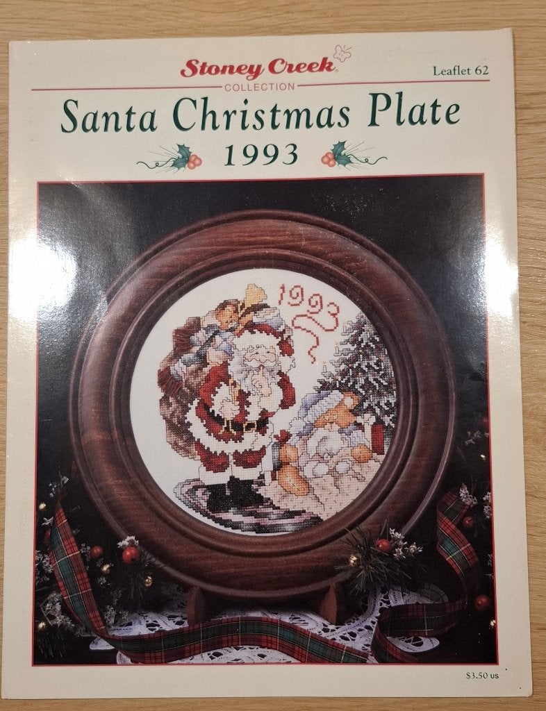 Borduurpatroon kerstman, Ophalen of Verzenden, Zo goed als nieuw, Handborduren, Patroon
