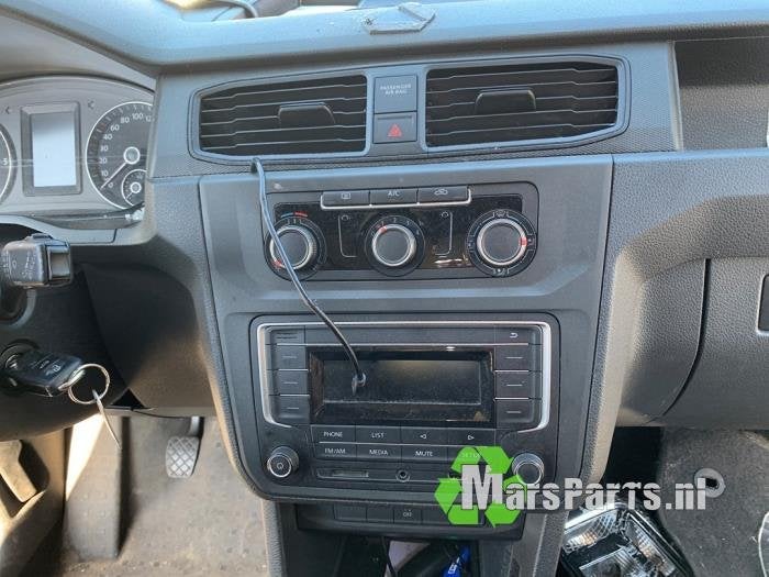 Kachel Bedieningspaneel van een Volkswagen Caddy, Auto-onderdelen, Gebruikt, -, Volkswagen, -